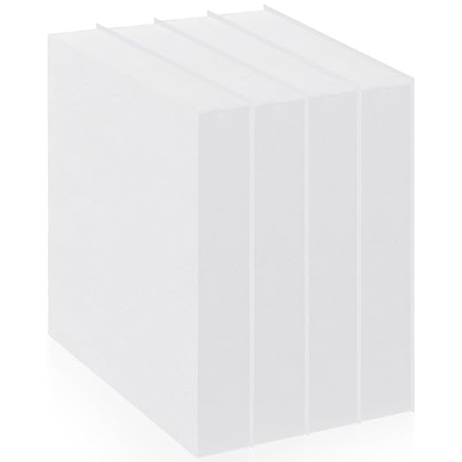 4 Pcs 1" Thick Foam Padding Sheet by Unknown
