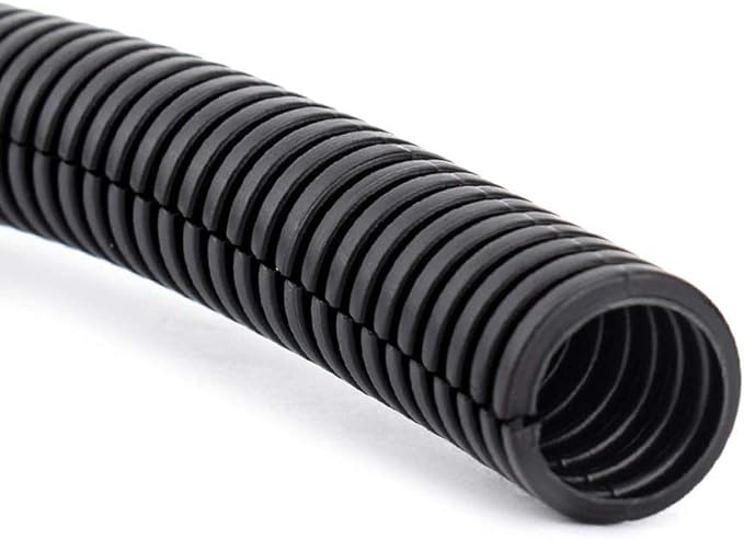 ZhiYo 50 FT 1/4" Wire Loom Split Tubing Auto Wire Conduit | Flexible Cover - Image 5