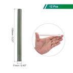 MECCANIXITY 12 Pcs Olive Green Cylinder Sealing Wax Stick Glue Gun Wax Seal Rod - Image 2