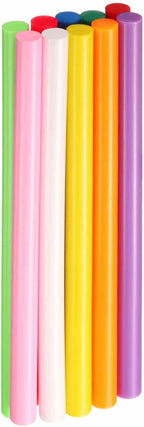 HARFINGTON 10pcs Hot Glue Sticks 0.43" Dia x 7.87" Long EVA Mini Hot Melt by HARFINGTON
