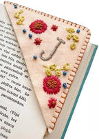 MOTEERLLU Personalized Hand Embroidered Corner Bookmark - Image 2