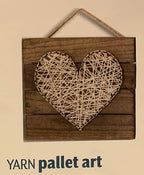 Creative Hobbies 10x10 Inch Unfinished Wood Hanging Plaque - Image 4