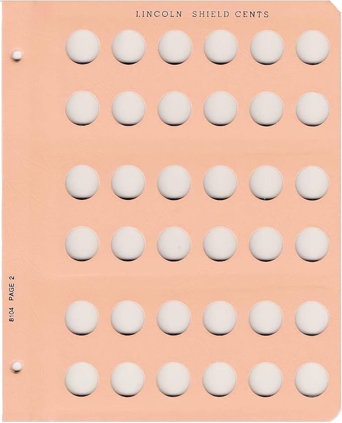 Dansco US Lincoln Cent Coin Album Two Volume Set 1909 – Date #7100 & #7104 - Image 9