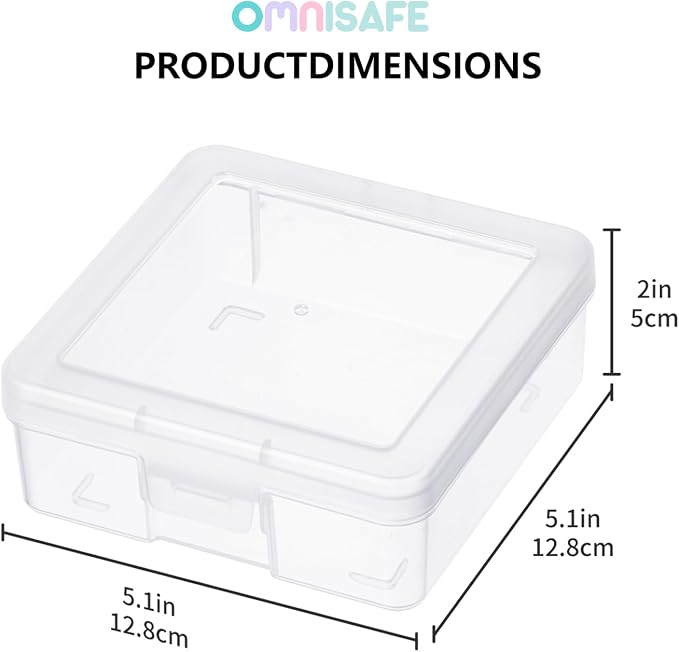 18 Pack Small Plastic Hobby Art Craft Organizer, Storage Containers | Stackable - Image 2