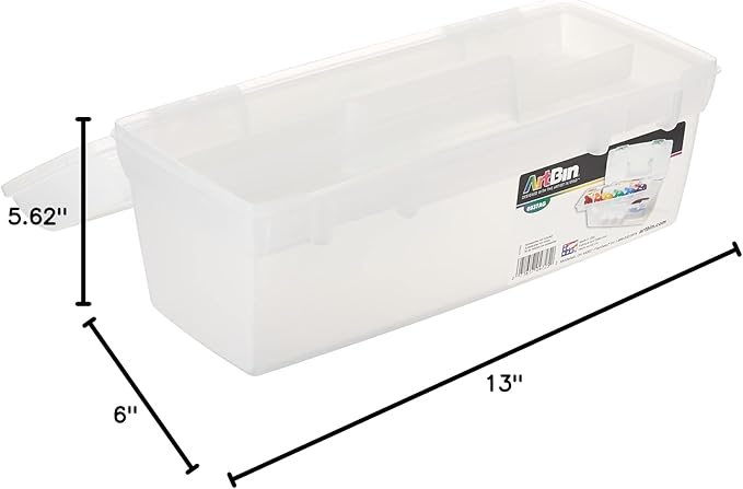 ArtBin 6937AG Essentials Lift-Out Tray Box, Portable Art & Craft Organizer - Image 10