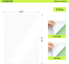 WISYOK 5Pcs Shrinky Dink Sheets, Printable Shrinking Plastic Sheets - Image 2