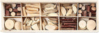 Natural Wood Craft Kit Tiny Unfinished Wooden Slices Assorted Shape Wood Pieces by GSHLLO