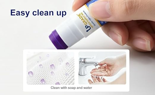 Upgrade Office Supply Glue Sticks, Washable Non Toxic, - Image 6