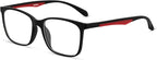 ANRRI Blue Light Blocking Glasses, Anti Eyestrain Lens Lightweight Frame by ANRRI