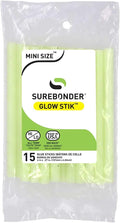 Surebonder Glow in The Dark Hot Glue Sticks Mini Size 4" by Surebonder