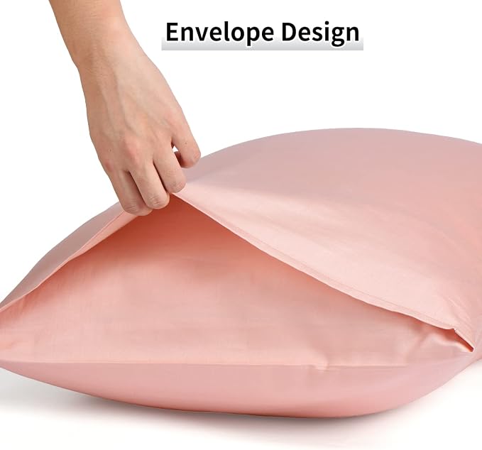 Warmstar Cotton Pillow Cases King Size Set of 2, 600 Thread Count Pillowcases - Image 5