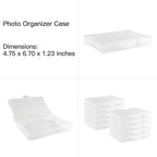 novelinks Photo Storage Box and 16 Inner 4" x 6" Photo Storage Containers | - Image 3