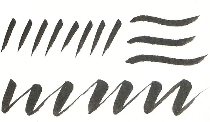 Kuretake Bimoji Fude Pen Large, Soft brush tip, brush tip marking fude brush pen - Image 4