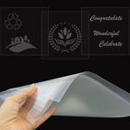24-Piece 4 Mil Blank Stencil Material, Transparency Template, Mylar Stencil - Image 2