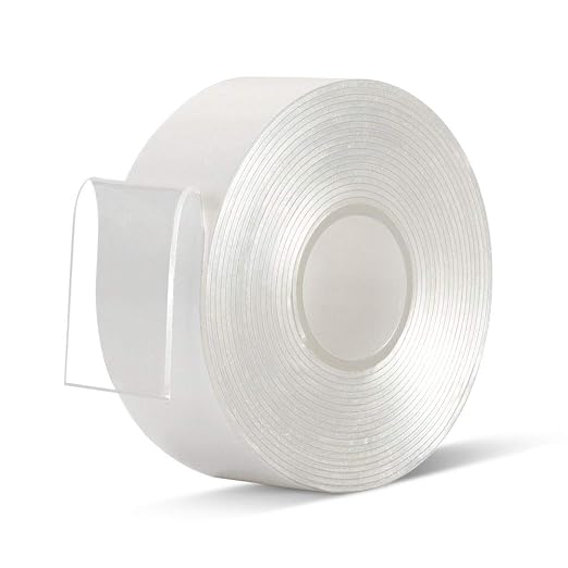 Double Sided Tape Heavy Duty Acrylic Two Sided Mounting Nano Tape | 1" 10 Ft by MaxwelManufacturing