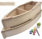 Unfinished Wooden Boat 2 Pack - Image 8