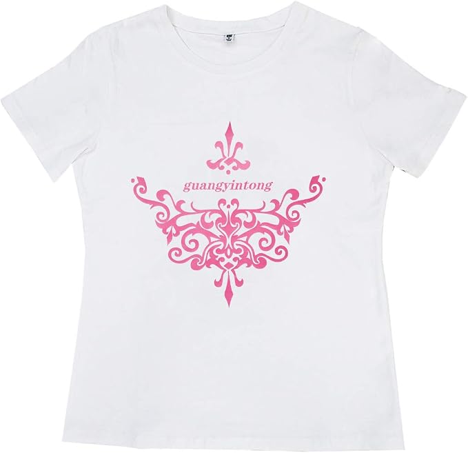 guangyintong Heat Transfer Vinyl Pink HTV Rolls, Matte Surface - Image 5