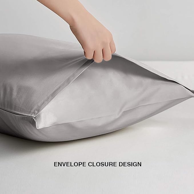 FLXXIE 6 Pack Microfiber Queen Pillowcases, Ultra Soft and Wrinkle, Fade - Image 5
