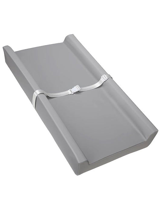 Baby Changing Pad for Dresser & Baby Changing Table Pad | Diaper Changing Pad & Wipeable Changing Pad - 100% Waterproof Vegan Leather, 31.25"x16" Standard Size