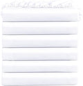 FreshCulture Queen Fitted Sheets, Bulk Pack of 6, Deep Pocket, Soft Microfiber by FreshCulture