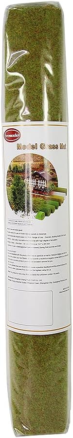 CP135 Artificial Model Grass Mat Trains Yellow Green Late Autumn 40 x 100cm or - Image 5