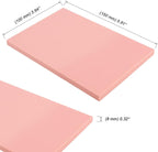 MOUYAT 10 Pack 4 x 6 Inch Pink Rubber Carving Blocks, Rubber Linoleum Block - Image 2
