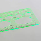 Angrox Geometric Drawings Templates Measuring Geometry Rulers 15 Pcs - Image 6