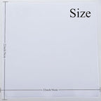 White Bandana for Tie Dye Party Supplies, Solid Color Cotton Large Headband - Image 2