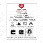 Red Heart Super Saver Super Yarn Craft Kit - Image 7