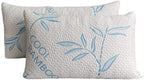 ComfySleep Queen Size 2 Pack Rayon Made from Bamboo Pillows by OkaoHomeGoods