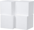 Crafare 4 Pack Craft Foam Blocks 6x6x6inch Polystyrene Brick Square by Crafare