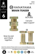 BePuzzled | Nutcase Hanayama Metal Brainteaser Puzzle Mensa Rated Level 6 - Image 2