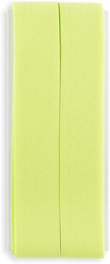 Lime Double Fold Bias Tape – 7/8 Inch x 3 Yards Cotton Binding by Lakesstory