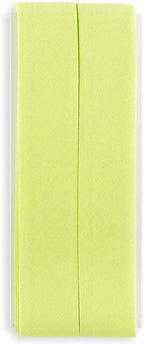 Lime Double Fold Bias Tape – 7/8 Inch x 3 Yards Cotton Binding by Lakesstory