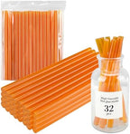 MATUFF Yellow High Viscosity Hot Glue Sticks, 0.43' Dia x 8' Long, by MATUFF