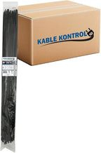 Kable Kontrol Cable Zip Ties Black 500 Pcs 36 Inch, 175 Lbs Tensile Strength by KABLEKONTROL%C2%AE