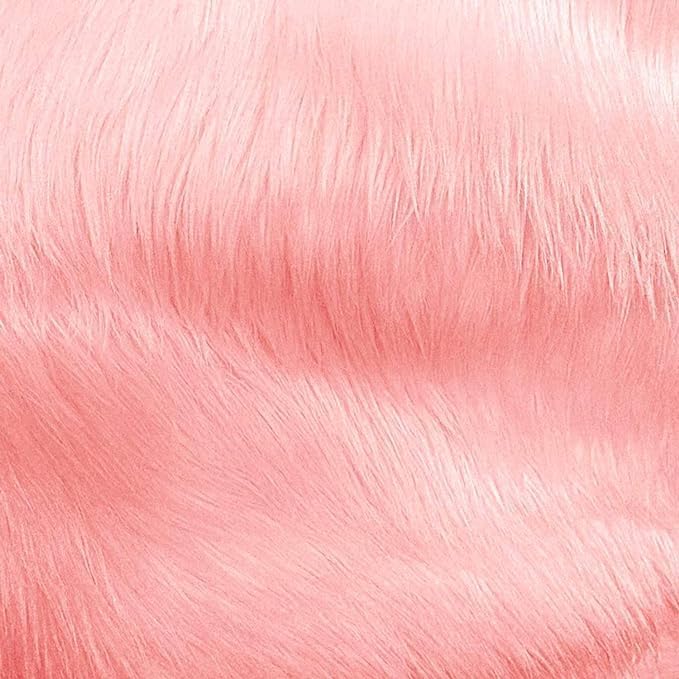 Faux Fake Fur Long Pile Luxury Shaggy/Craft, Decorations / 60" Wide/Sold by The by FabricEmpire