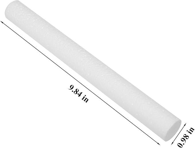 Crafjie Foam Cylinders for DIY Crafts and Arts Supplies, Craft Supplies - Image 2