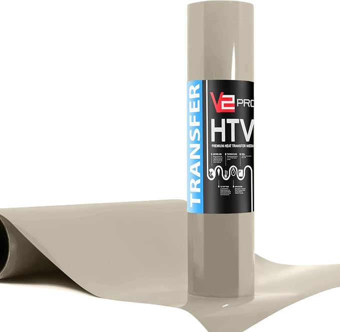 V2 Pro Heat Transfer Vinyl Film HTV Roll by VVIVIDVINYL