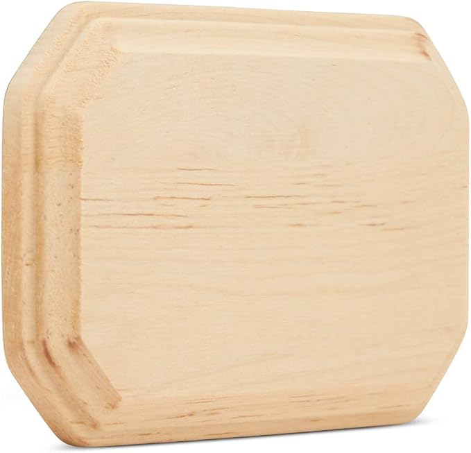 Wood Rectangle Plaque 5 inch - Image 3