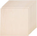 12 Pack 12 x 12 x 1/16 Inch-2 mm Thick Basswood Sheets by AWIZOM
