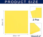 MECCANIXITY Foam Sheets Crafts 10x10 Inch 10mm EVA Craft Foam Paper Foam Sheets - Image 2