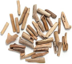 20 Pcs Natural Driftwood Pieces Branch Slices Craft Sticks Beach Decor DIY by Unknown