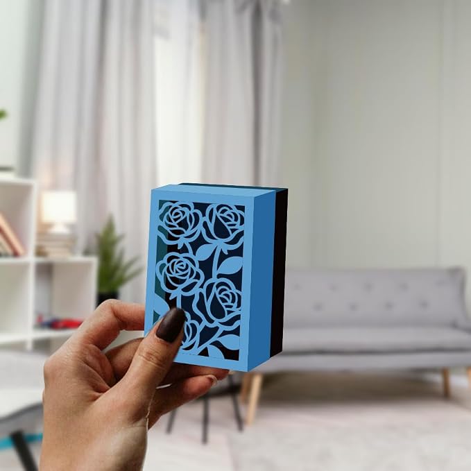 3D Flowers Box Metal Cutting Dies Hollow Out Daisies Roses Box Die Cuts Carbon - Image 6