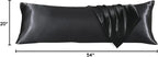HUXMEYSON Body Pillow with Satin Pillowcase, Body Pillow - Image 9