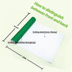 PU Heat Transfer Vinyl 12"×20ft Roll Green – HTV - Image 3