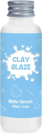 100ml Air Dry Clay Glaze, Air Dry Clay Varnish Can Not Only Used to Prevent by EIGTWEN