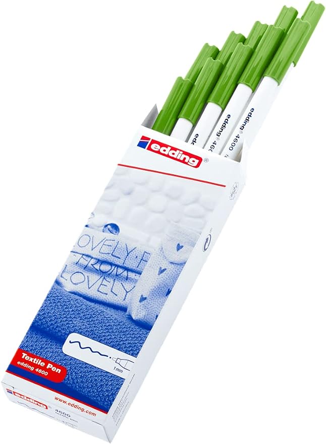 edding 4600 Textile Marker Pen - Image 2