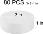 FFchuanhe 3 Inch 80-Pack Foam Circles - Image 2