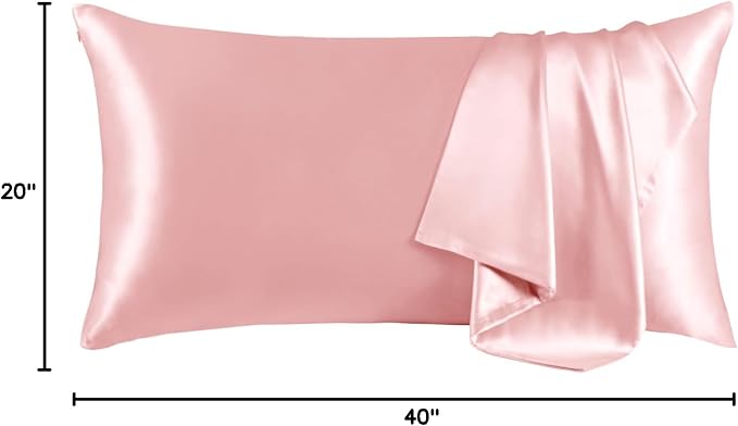 THXSILK Pure Mulberry Silk Zipper Pillow Case, Grade 6A+ Mulberry Silk - Image 10